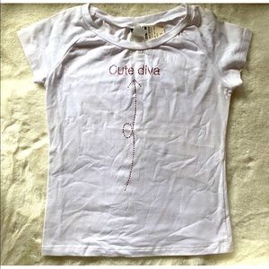 Vintage white tshirt  size Large